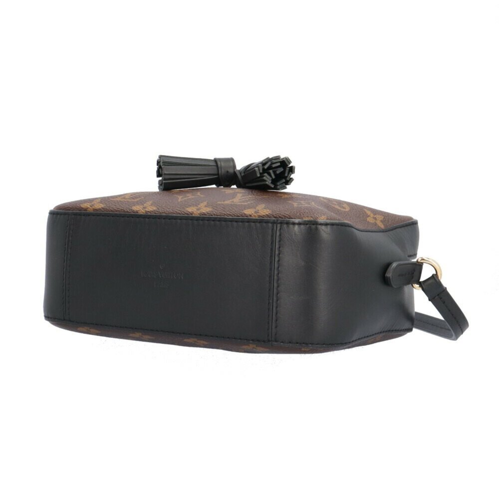LOUIS VUITTON Black Monogram Shoulder Bag - Picture 5 of 11